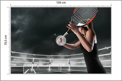 Fototapeta Mecz Tenisa 104 × 70,5 cm – podgląd kadru