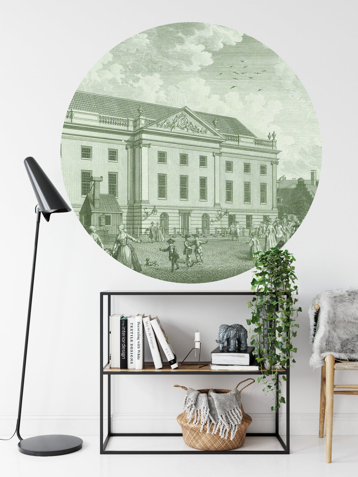 Fototapeta Okrągła Dwór – aranżacja wnętrza