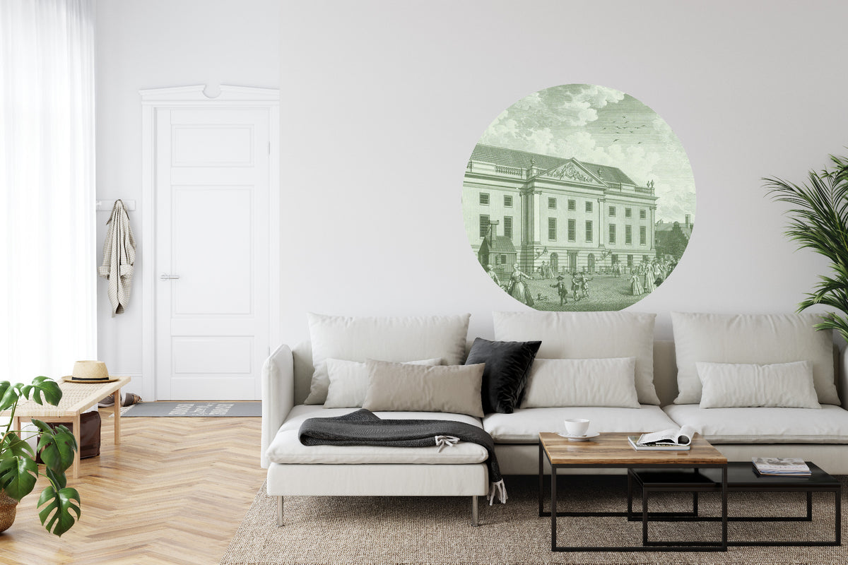 Fototapeta Okrągła Dwór – aranżacja wnętrza