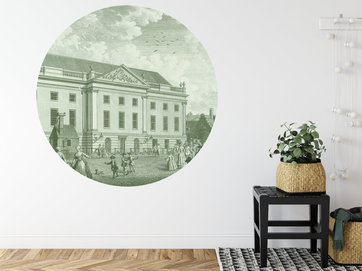 Fototapeta Okrągła Dwór – aranżacja wnętrza