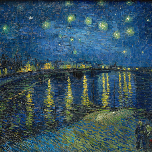 Fototapeta Okrągła Gwieździsta Noc – wzór