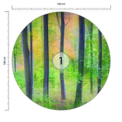 Fototapeta Okrągła Marzycielski Autorstwa Jochena Burgera średnica 100 cm – podgląd
