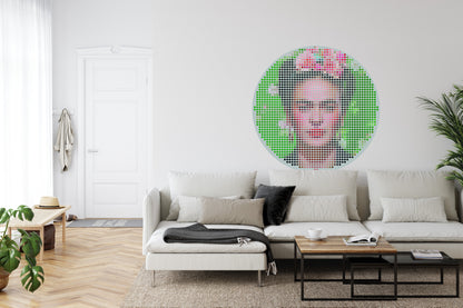 Fototapeta Okrągła Ikona Frida – aranżacja wnętrza
