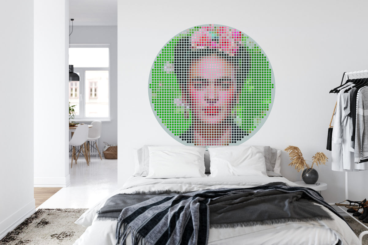 Fototapeta Okrągła Ikona Frida – aranżacja wnętrza