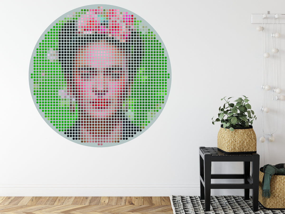 Fototapeta Okrągła Ikona Frida – aranżacja wnętrza