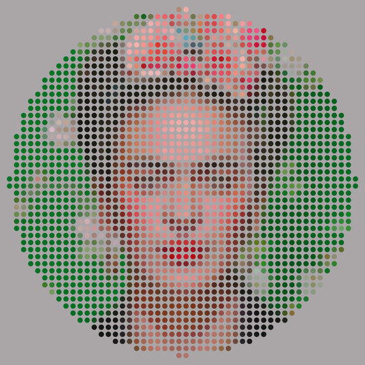 Fototapeta Okrągła Ikona Frida – wzór