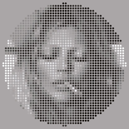 Fototapeta Okrągła Ikona Kate – wzór