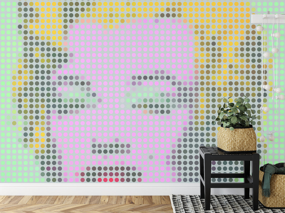 Fototapeta Kwadratowa Ikona Marilyn – aranżacja wnętrza