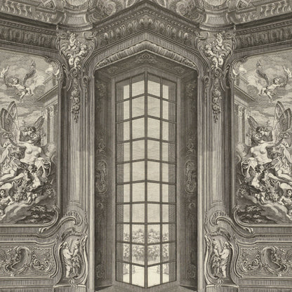 Fototapeta Kwadratowa Wytworny Salon – wzór