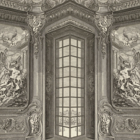 Fototapeta Kwadratowa Wytworny Salon – wzór