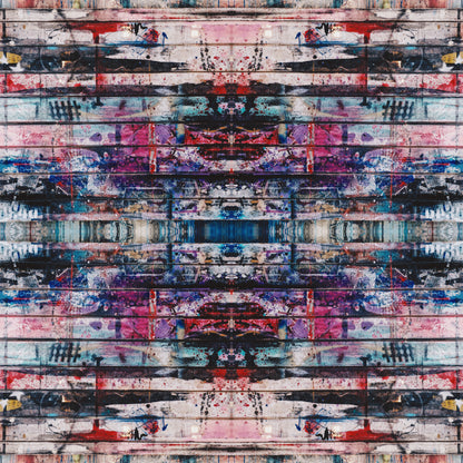 Fototapeta Kwadratowa Miejski Kalejdoskop – wzór