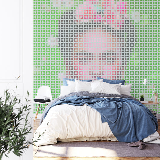 Fototapeta Kwadratowa Ikona Frida – aranżacja wnętrza