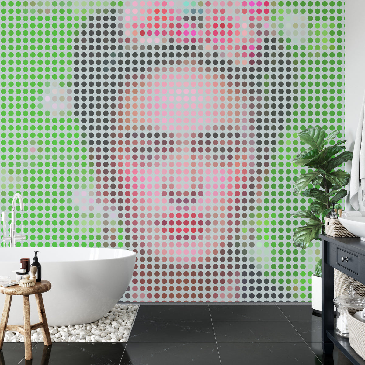 Fototapeta Kwadratowa Ikona Frida – aranżacja wnętrza
