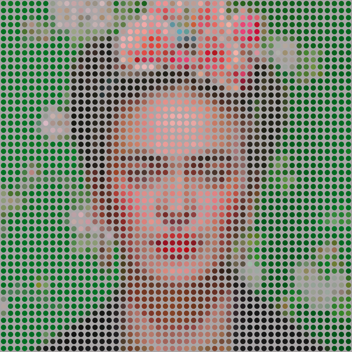 Fototapeta Kwadratowa Ikona Frida – wzór