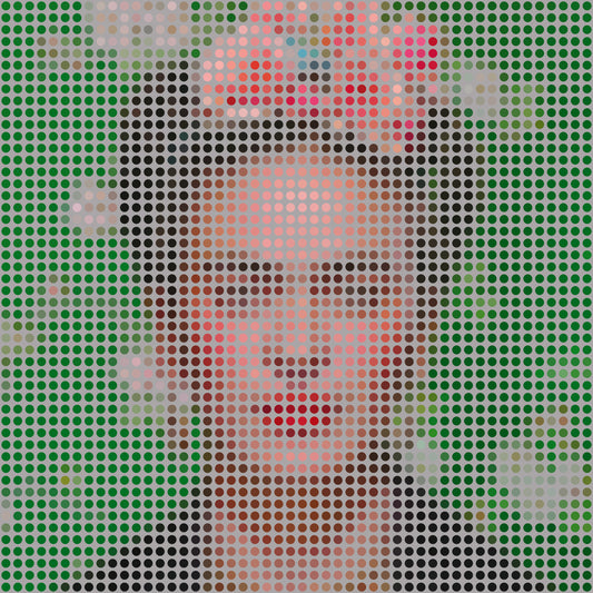 Fototapeta Kwadratowa Ikona Frida – wzór