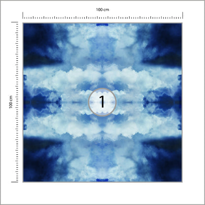 Fototapeta Kwadratowa Chmura 100 × 100 cm – podgląd