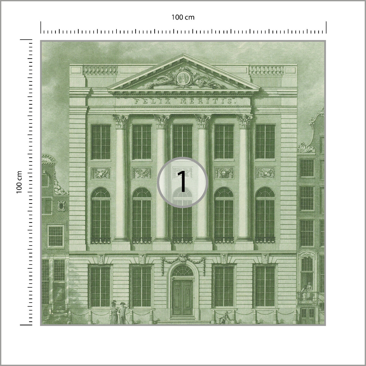 Fototapeta Kwadratowa Feliks Meritis 100 × 100 cm – podgląd