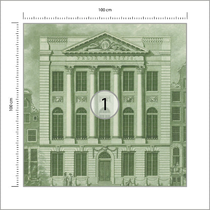 Fototapeta Kwadratowa Feliks Meritis 100 × 100 cm – podgląd