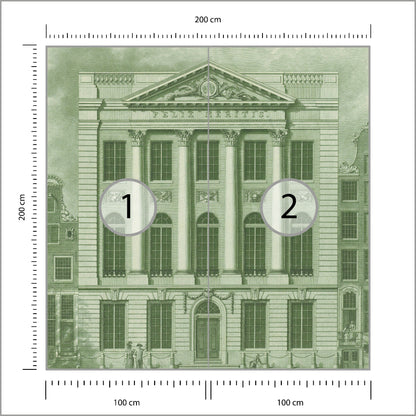 Fototapeta Kwadratowa Feliks Meritis 200 × 200 cm – podgląd