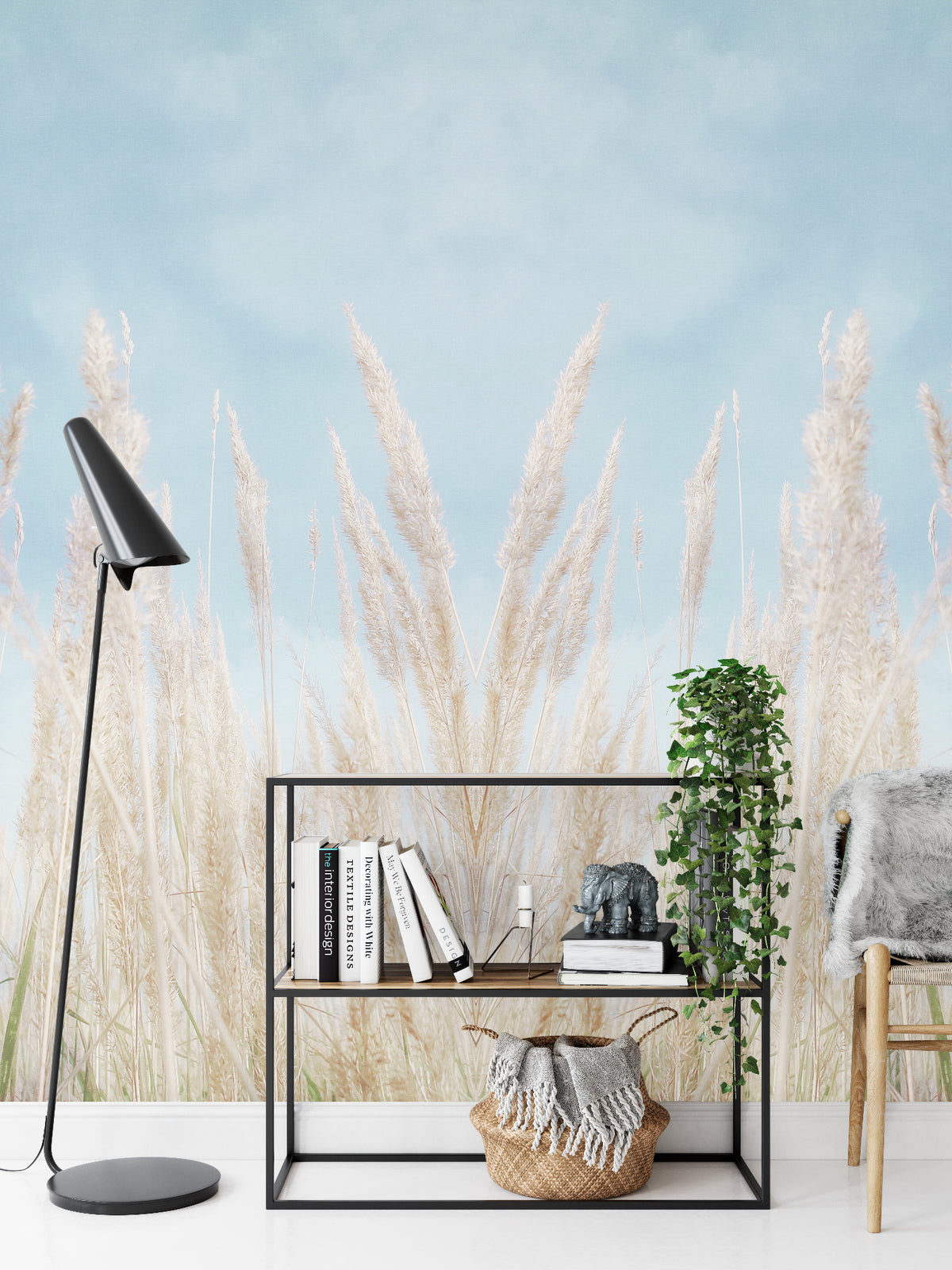 Fototapeta Kwadratowa Lipcowe Dni – aranżacja wnętrza