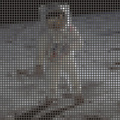 Fototapeta Kwadratowa Ikona Buzz – wzór