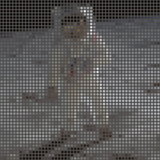 Fototapeta Kwadratowa Ikona Buzz – wzór