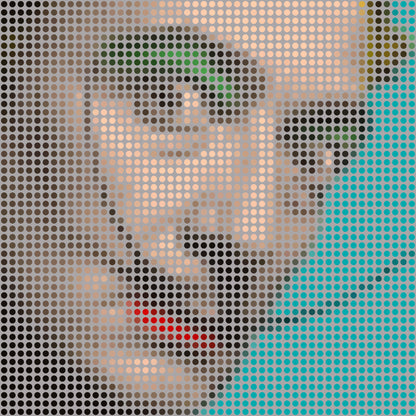 Fototapeta Kwadratowa Ikona Salvador – wzór