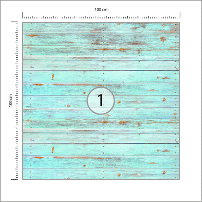 Fototapeta Kwadratowa Deski Linii Brzegowej 100 × 100 cm – podgląd