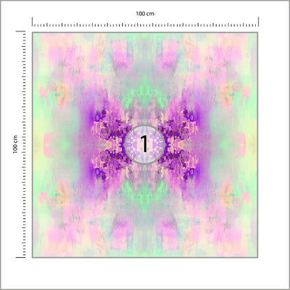 Fototapeta Kwadratowa Motyl 100 × 100 cm – podgląd