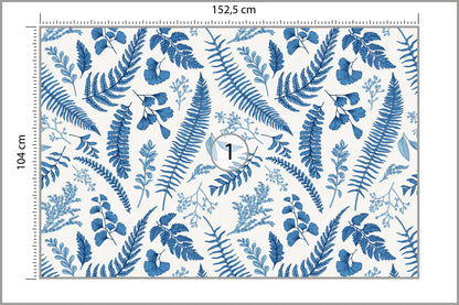 Fototapeta Liście Paproci 152,5 × 104 cm – podgląd kadru