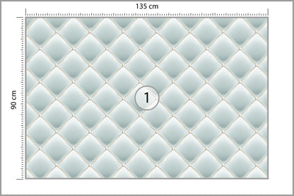 Fototapeta Pikowana Błękitna 135 × 90 cm – podgląd kadru
