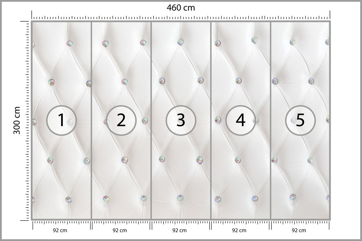 Fototapeta Pikowana Diamenty 460 × 300 cm – podgląd kadru