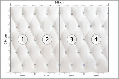 Fototapeta Pikowana Diamenty 368 × 254 cm – podgląd kadru