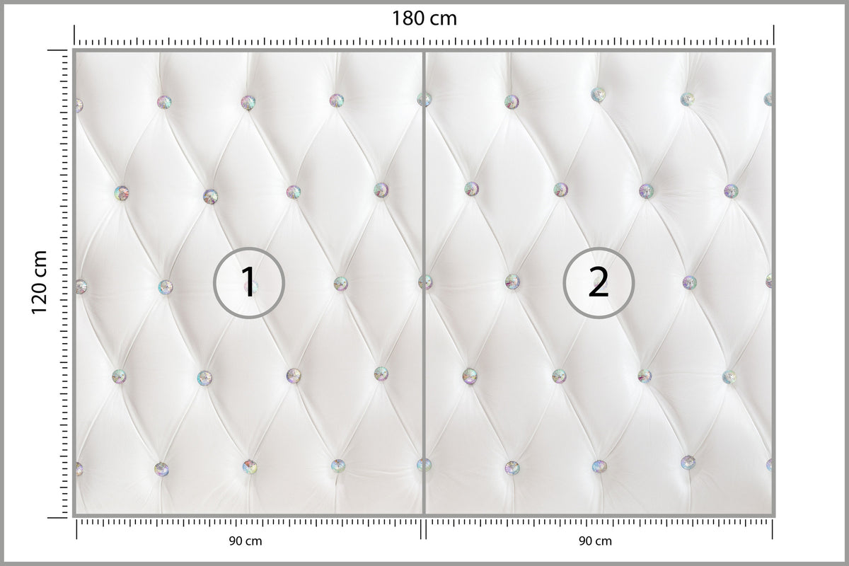 Fototapeta Pikowana Diamenty 180 × 120 cm – podgląd kadru