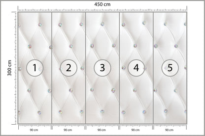 Fototapeta Pikowana Diamenty 450 × 300 cm – podgląd kadru