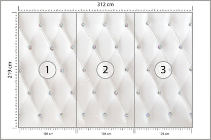 Fototapeta Pikowana Diamenty 312 × 219 cm – podgląd kadru
