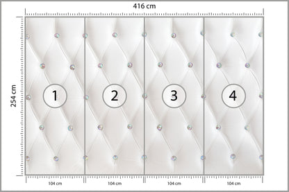 Fototapeta Pikowana Diamenty 416 × 254 cm – podgląd kadru