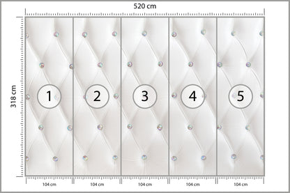 Fototapeta Pikowana Diamenty 520 × 318 cm – podgląd kadru