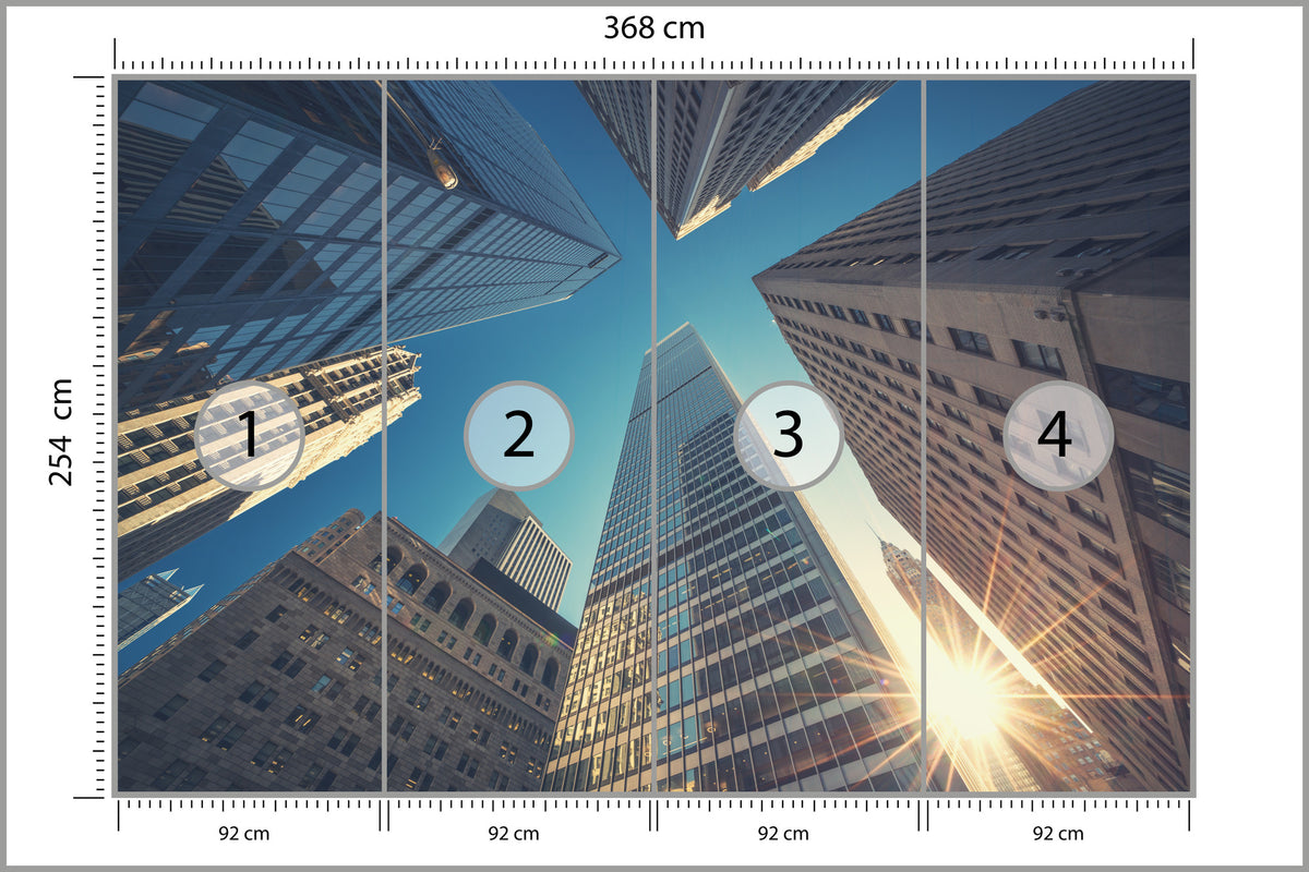 Fototapeta Miasto Nowy Jork 368 × 254 cm – podgląd kadru