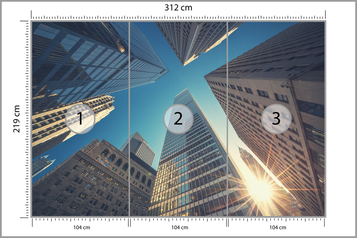 Fototapeta Miasto Nowy Jork 312 × 219 cm – podgląd kadru