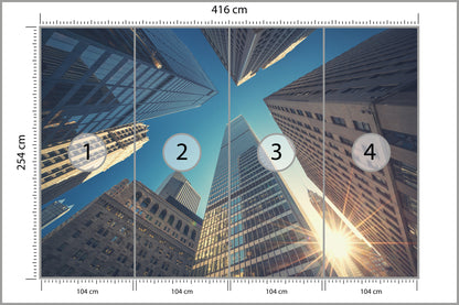Fototapeta Miasto Nowy Jork 416 × 254 cm – podgląd kadru