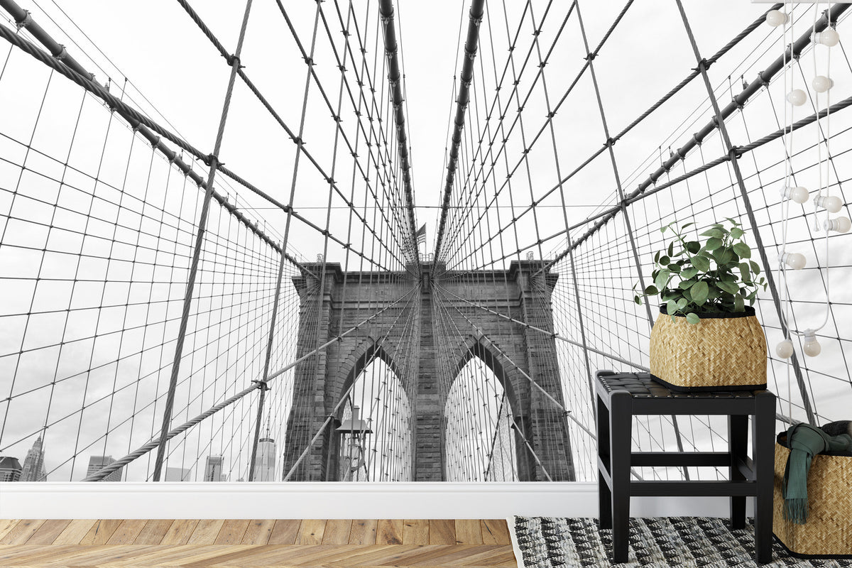 Fototapeta Most Brookliński Ny Jasna Perspektywa – aranżacja wnętrza