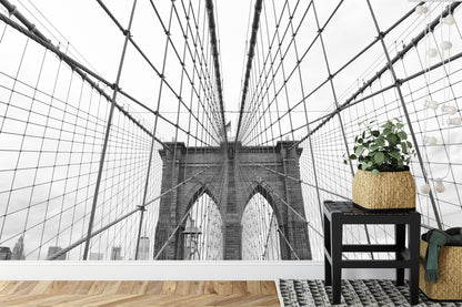 Fototapeta Most Brookliński Ny Jasna Perspektywa – aranżacja wnętrza
