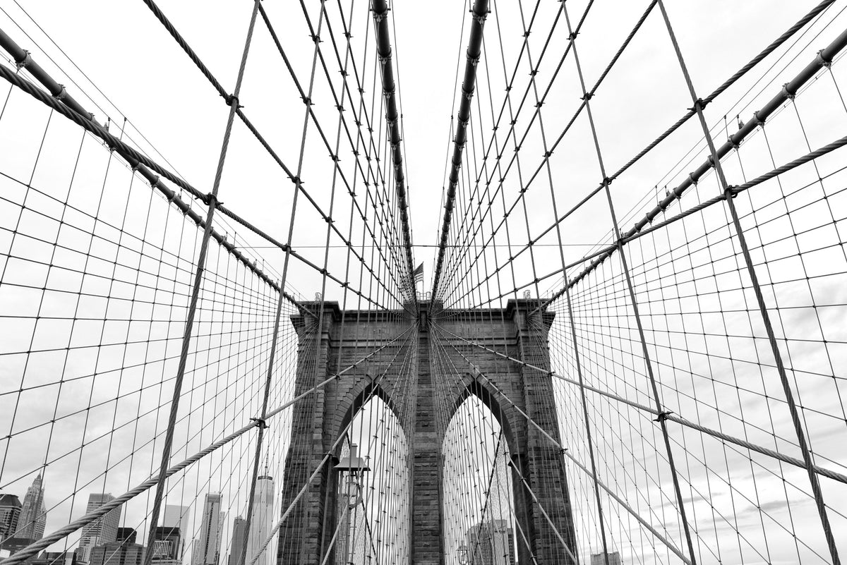 Fototapeta Most Brookliński Ny Jasna Perspektywa – wzór