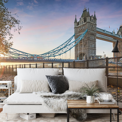 Fototapeta Londyn Tower Bridge O Wschodzie Słońca – aranżacja wnętrza