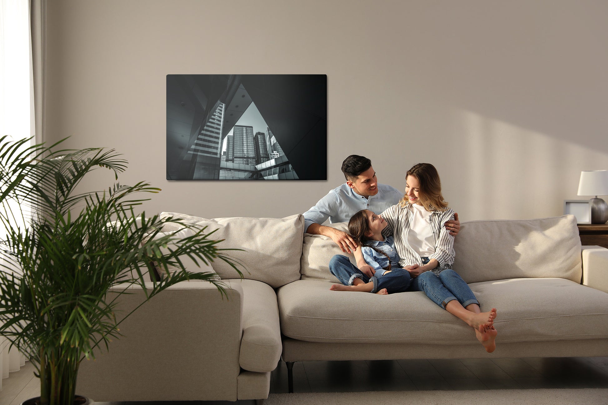 Obraz Na Płótnie Nowoczesna Architektura Miejska – surowa elegancja do wnętrz loft i modern – widok 6