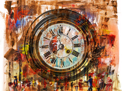 Obraz Na Płótnie Abstrakcja Czasu – spokojna kompozycja w odcieniach beżu i szarości do wnętrz minimalistycznych i modern classic 120x80