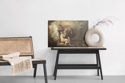 Obraz Na Płótnie Scena Biblijna – dramatyczny wydruk do wnętrz klasycznych, eklektycznych i kolonialnych – widok 5