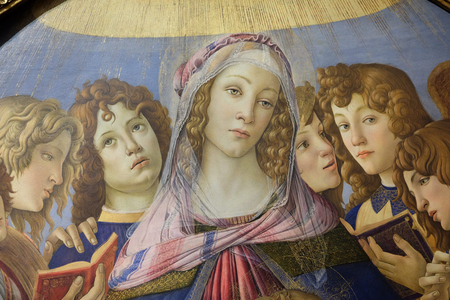 Obraz Na Płótnie Madonna Z Granatem – renesansowy portret do wnętrz klasycznych i eklektycznych. 120x80