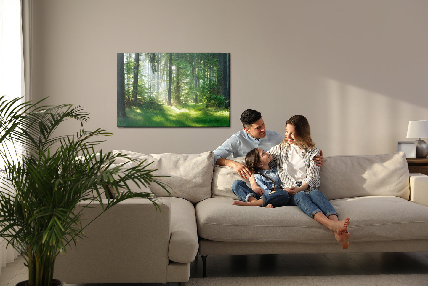 Obraz Na Płótnie Las